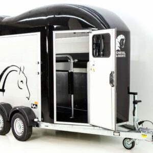 Cheval Liberte Pferdeanhänger GOLD Origins, Sattelkammer, schwarz-Neu – Bild 5