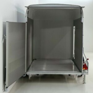 Debon Kofferanhänger C400 164x315cm H:200cm 1,3t, Alu, Polybug, Tür, olivgrün-Neu – Bild 10