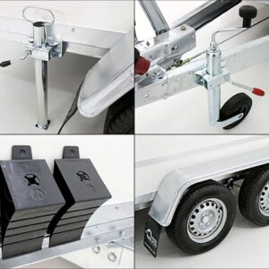 Blyss Kofferanhänger 150x305cm Höhe:180cm 2,7t, Rampe, SW-Neu – Bild 12