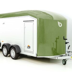 Debon Kofferanhänger Roadster C700 179×378 Höhe:201cm 2,6t, Alu, Polybug, Tür, olivgrün-Neu – Bild 7