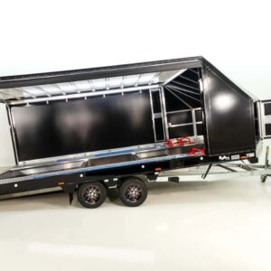 Moetefindt Autotransportanhänger Plane FTP235 235x550cm 3,5t Höhe:180cm-schwarze Felgen-Neu – Bild 9