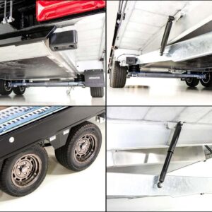 Moetefindt Autotransportanhänger Plane FTP235 235x550cm 3,5t Höhe:180cm-schwarze Felgen-Neu – Bild 22
