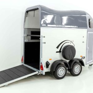 Cheval Liberte Pferdeanhänger GOLD One 1,5er, Pullman-Fahrwerk, grau-Neu – Bild 3