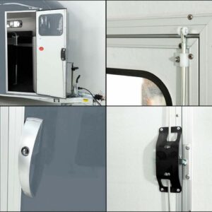 Cheval Liberte Pferdeanhänger GOLD 3, Premium, Pullman 2, Sattelkammer, grau-Neu – Bild 11