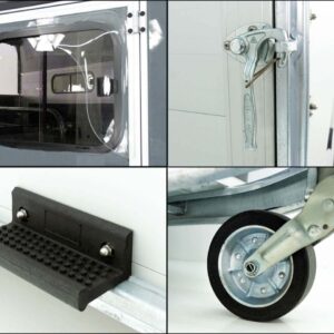 Cheval Liberte Pferdeanhänger GOLD 3, Premium, Pullman 2, Sattelkammer, grau-Neu – Bild 15