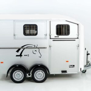 Cheval Liberte Pferdeanhänger MAXI 2, weiß-Neu – Bild 5
