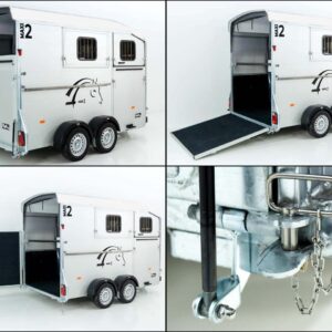 Cheval Liberte Pferdeanhänger MAXI 2, weiß-Neu – Bild 10