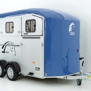 Cheval Liberte Pferdeanhänger MAXI 2, blau-Neu – Bild 4
