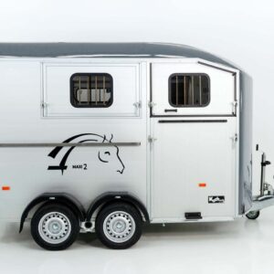 Cheval Liberte Pferdeanhänger MAXI 2, grau-Neu – Bild 5