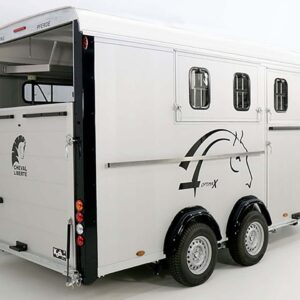 Cheval Liberte Pferdeanhänger Maxi 4, 4 Pferde, Pullman-Fahrwerk, 100km/h, weiß-Neu – Bild 4