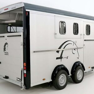 Cheval Liberte Pferdeanhänger Maxi 4, 4 Pferde, Pullman-Fahrwerk, 100km/h, grau-Neu – Bild 4