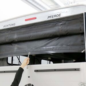 Cheval Liberte Pferdeanhänger Maxi 4, 4 Pferde, Pullman-Fahrwerk, 100km/h, grau-Neu – Bild 5