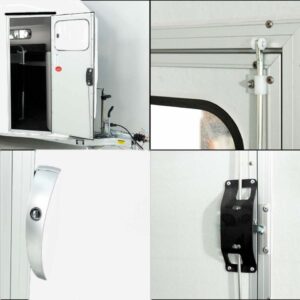 Cheval Liberte Pferdeanhänger GOLD 3, Premium, Pullman 2, Sattelkammer, weiß-Neu – Bild 11