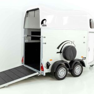Cheval Liberte Pferdeanhänger GOLD One 1,5er, Pullman-Fahrwerk, weiß-Neu – Bild 3