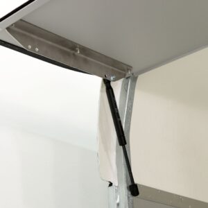 Debon Kofferanhänger C500 164x300cm H:200cm 2,0t, Alu, Polybug, Tür, weiß-Neu – Bild 9