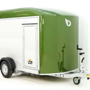 Debon Kofferanhänger C400 164x315cm H:200cm 1,3t, Alu, Polybug, Tür-Neu – Bild 3
