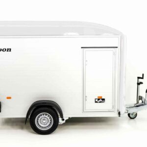 Debon Kofferanhänger C400 164x315cm H:200cm 1,3t, Alu, Polybug, Tür-Neu – Bild 4