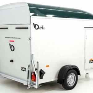 Debon Kofferanhänger C400 164x315cm H:200cm 1,3t, Alu, Polybug, Tür-Neu – Bild 5