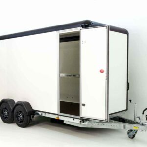 Henra Kofferanhänger Black Xpert 183x365cm H:220 3,5t-Tür-Neu – Bild 4