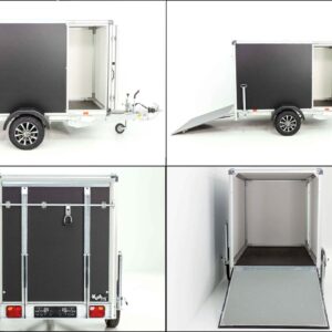 Variant Kofferanhänger Black Edition 148x258cm H:157 1,35t-Rampe-Tür-Neu – Bild 10
