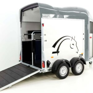 Cheval Liberte Pferdeanhänger GOLD Origins, Sattelkammer, grau-Neu – Bild 3