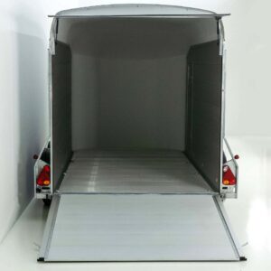 Debon Kofferanhänger Roadster C700 179×378 Höhe:201cm 2,6t, Alu, Polybug, Tür, grau-Neu – Bild 6