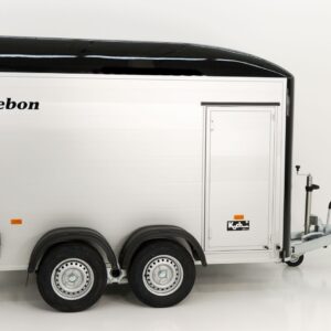 Debon Kofferanhänger C500 164x300cm H:200cm 2,6t, Alu, Polybug, Tür-Neu – Bild 6