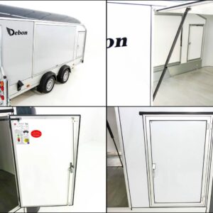 Debon Kofferanhänger Roadster C1000 200x500x200cm 3,5t grau-Neu – Bild 9