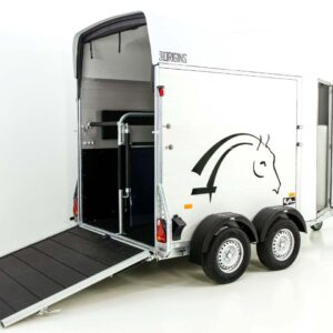 Cheval Liberte Pferdeanhänger GOLD Origins, Sattelkammer, weiß-Neu – Bild 3