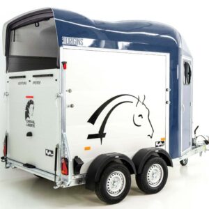 Cheval Liberte Pferdeanhänger GOLD Origins, Sattelkammer, blau-Neu – Bild 4