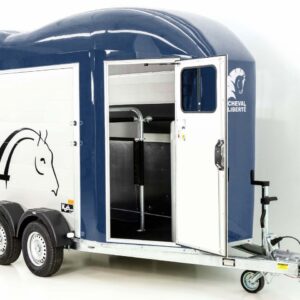 Cheval Liberte Pferdeanhänger GOLD Origins, Sattelkammer, blau-Neu – Bild 5