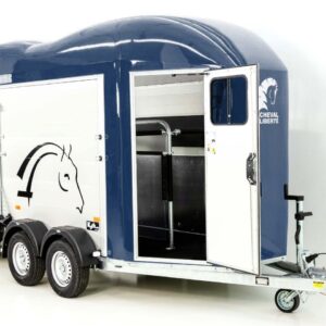 Cheval Liberte Pferdeanhänger GOLD Origins, blau-Neu – Bild 6