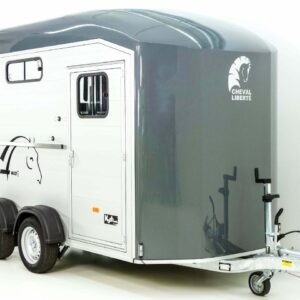 Cheval Liberte Pferdeanhänger Multi Max 2, grau-Neu – Bild 3