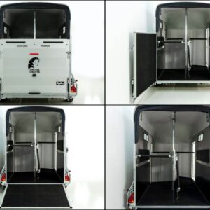 Cheval Liberte Pferdeanhänger Multi Max 2, grau-Neu – Bild 9