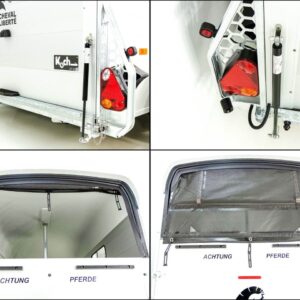 Cheval Liberte Pferdeanhänger Multi Max 2, grau-Neu – Bild 11