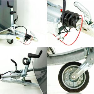 Cheval Liberte Pferdeanhänger Multi Max 2, grau-Neu – Bild 14