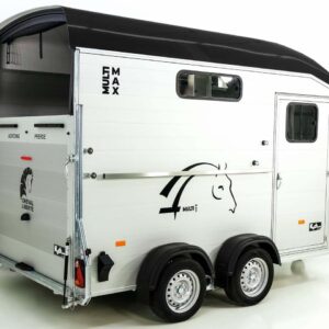 Cheval Liberte Pferdeanhänger Multi Max 2, schwarz-Neu – Bild 5