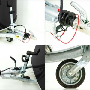 Cheval Liberte Pferdeanhänger Multi Max 2, schwarz-Neu – Bild 14