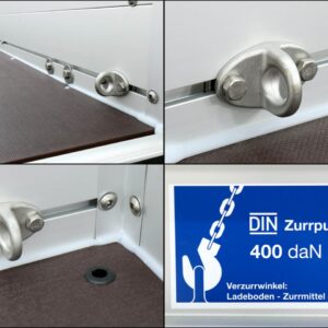 Koch Deckelanhänger 125x250cm Höhe:65cm 1300kg, Typ 4.13, Angebot-Neu – Bild 8