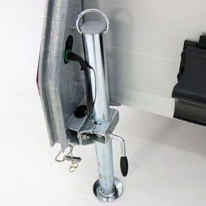 Debon Kofferanhänger C300 148x295cm H:190cm 1,3t Alu, Polybug, Tür, grau-Neu – Bild 12