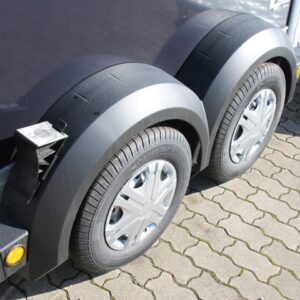 Ifor Williams Pferdeanhänger HB511-Heckklappen-Türkombination-schwarz-Neu – Bild 11