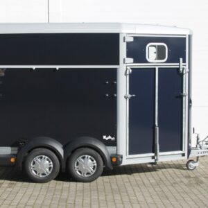 Ifor Williams Pferdeanhänger HB511-Heckklappen-Türkombination-schwarz-Neu – Bild 5