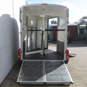 Ifor Williams Pferdeanhänger HB511-Heckklappen-Türkombination-schwarz-Neu – Bild 6