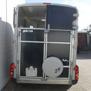 Ifor Williams Pferdeanhänger HB511-Heckklappen-Türkombination-schwarz-Neu – Bild 9