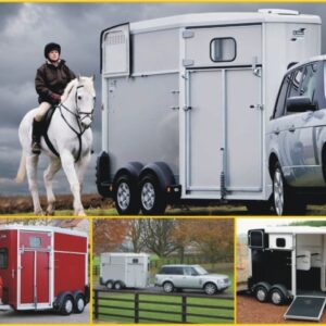 Ifor Williams Pferdeanhänger HB506-Frontausstieg-Klappenkombi-schwarz-Neu – Bild 14