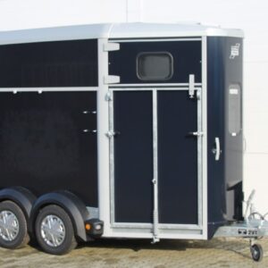 Ifor Williams Pferdeanhänger HB506-Frontausstieg-Klappenkombi-schwarz-Neu – Bild 3