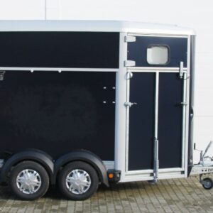 Ifor Williams Pferdeanhänger HB506-Frontausstieg-Klappenkombi-schwarz-Neu – Bild 4