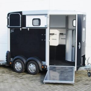 Ifor Williams Pferdeanhänger HB506-Frontausstieg-Klappenkombi-schwarz-Neu – Bild 5
