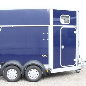 Ifor Williams Pferdeanhänger HB506-Sattelkammer-blau-Neu – Bild 3