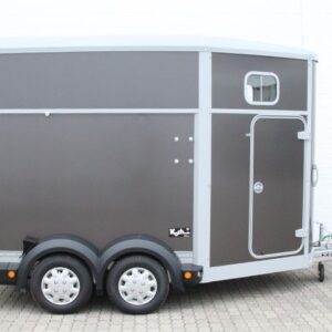 Ifor Williams Pferdeanhänger HB511-Sattelkammer-anthrazit-Neu – Bild 3